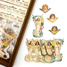 Beautiful Angels Loose Paper Scrap Pack